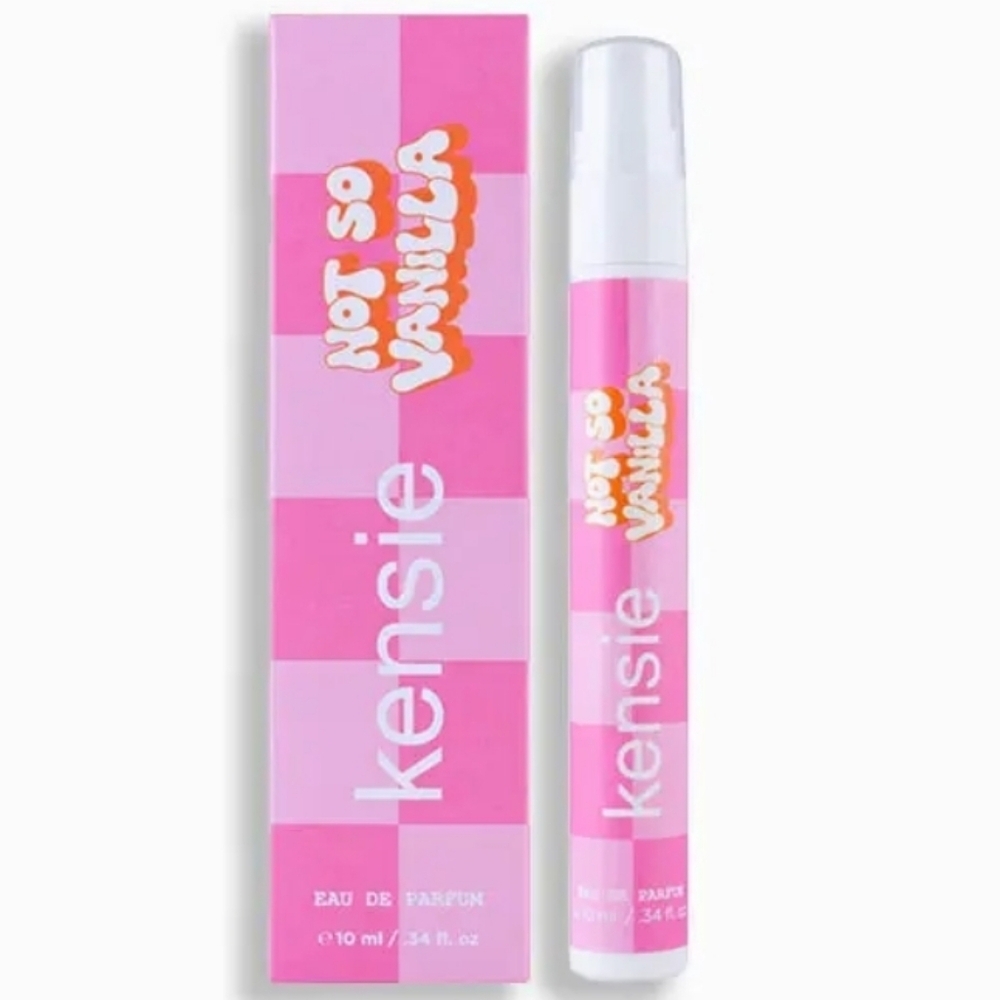 NIB Kensie Not So Vanilla Eau De Parfum Deluxe Travel Spray With Savings Coupon